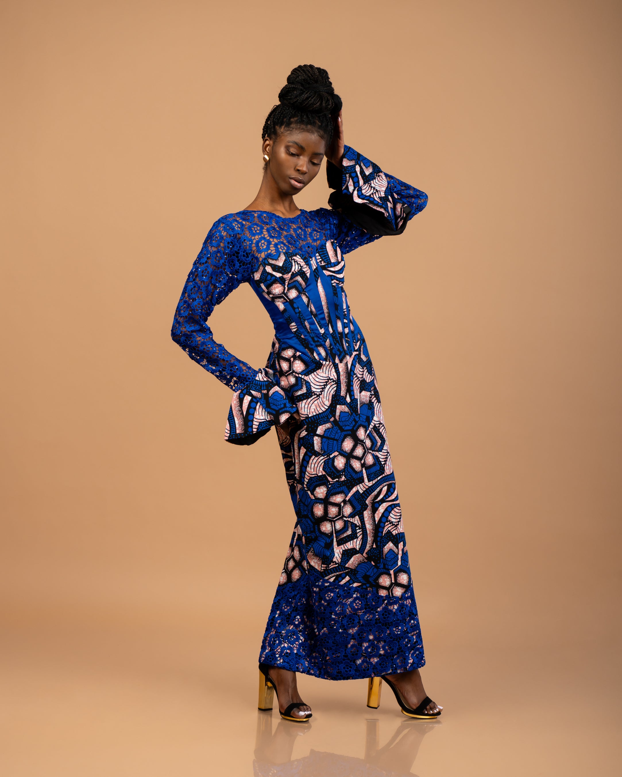 African print long dresses 2018 best sale